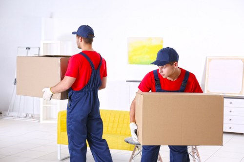 Charity donation and reuse items alongside storage operations