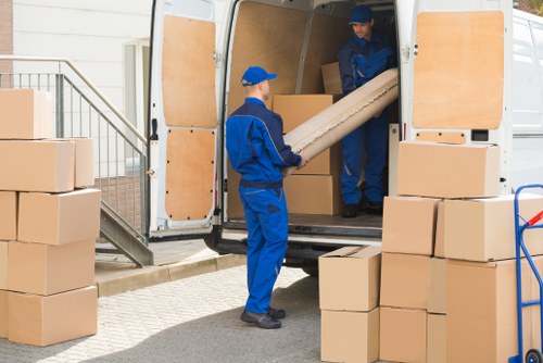 Man and van service handling a local move in Somerstown