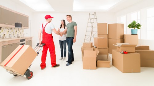 Secure document storage facility with labeled files in Somerstown