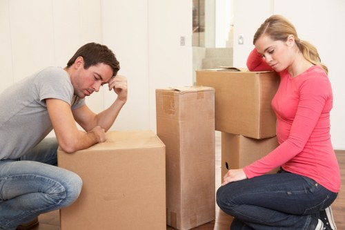 Careful packing and organisation for removals and storage in Somerstown