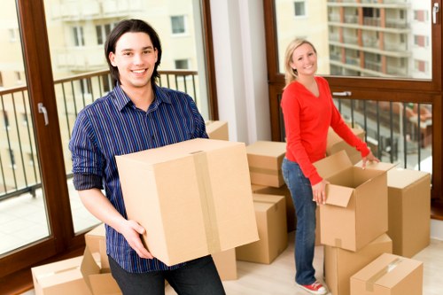 Moving day in Somerstown with furniture loading and efficient removals support